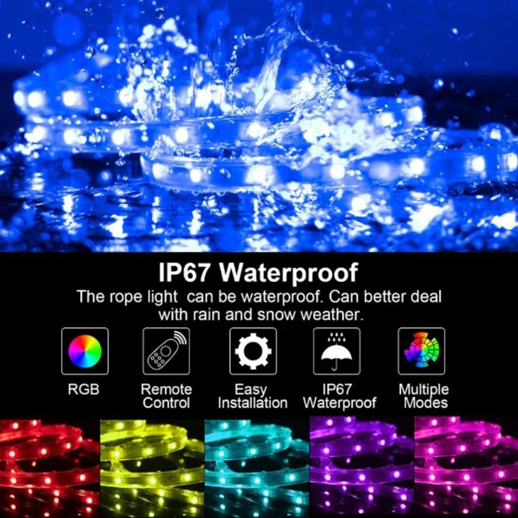 LED RGB Strip Rope Light 2
