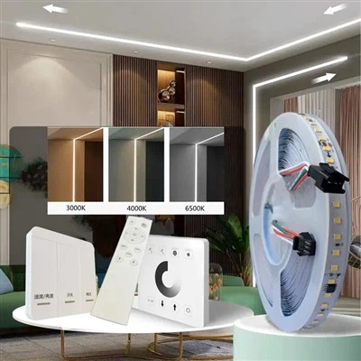 Проточная вода Белые чеканные полоски