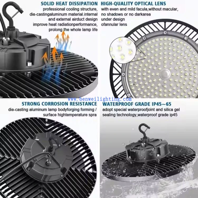 200W Ip67 4900K Led Waterproof Highbay Light