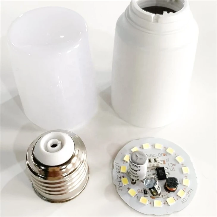 Cylindrical Columnar E27 Base Led Bulb Light factory