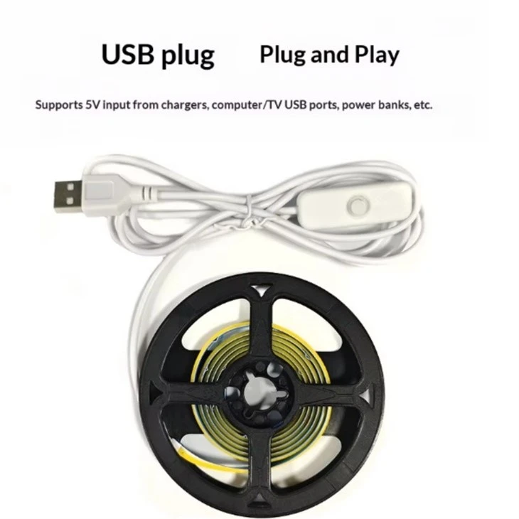 Smart Flow Water Cob Led Strip Light high quality
