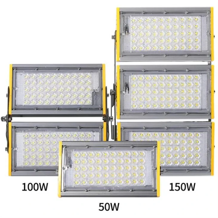 Square Outdoor Focos Led Flood Lights